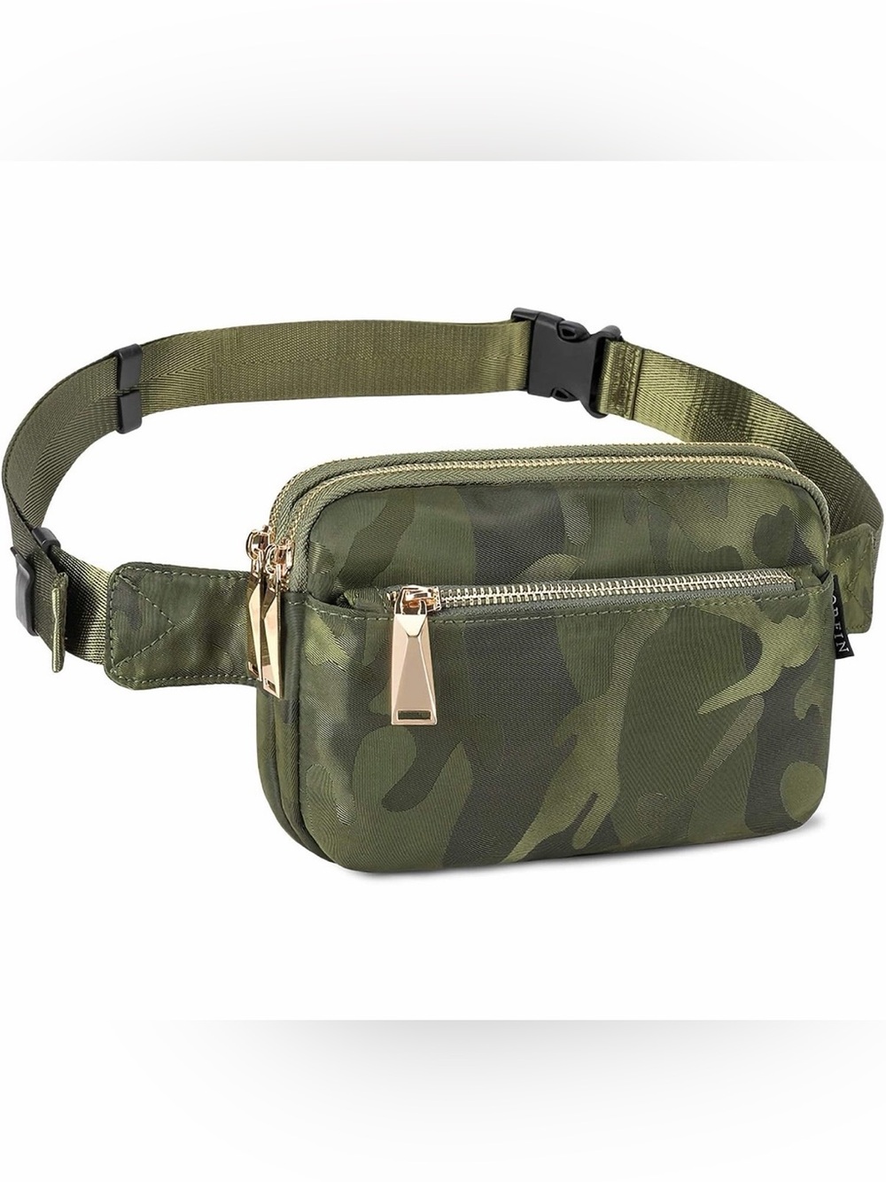 Fanny Pack | Belt Bag Crossbody | Camouflage Green